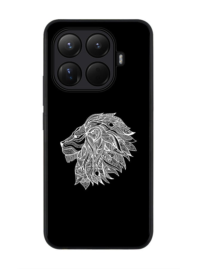 For Xiaomi 15T Pro Case,Slim fit Camera Protection, Shockproof Thin Phone cover  - Lion Abstract